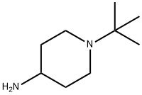 1-TERT-부틸피페리딘-4-아민 구조식 이미지