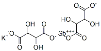 POTASSIUM ANTIMONY TARTRATE Structure