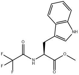 N-TFA-L-TRYPTOPHAN METHYL ESTER Structure