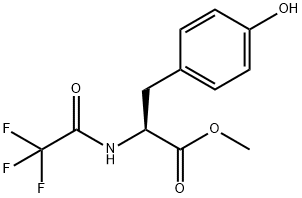 N-TRIFLUOROACETYL-L-TYROSINE METHYL ESTER Structure