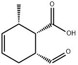 3-Cyclohexene-1-carboxylic acid, 6-formyl-2-methyl-, cis,cis- (8CI) Structure