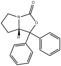 1,1-디페닐-테트라히드로-피롤로[1,2-C]옥사졸-3-온 구조식 이미지