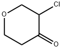 3-CHLORO-TETRAHYDRO-PYRAN-4-ONE Structure