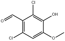 2 6-DICHLORO-3-HYDROXY-4-METHOXYBENZALD& Structure