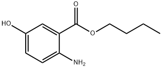 벤조산,2-아미노-5-히드록시-,부틸에스테르(9CI) 구조식 이미지