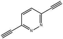 Pyridazine, 3,6-diethynyl- (9CI) Structure