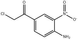 Ethanone, 1-(4-amino-3-nitrophenyl)-2-chloro- (9CI) 구조식 이미지