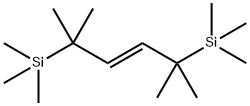 2,5-Dimethyl-2,5-bis(trimethylsilyl)hex-3-ene Structure