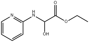 Acetic acid, hydroxy(2-pyridinylamino)-, ethyl ester (9CI) Structure