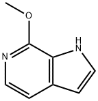 1H-Pyrrolo[2,3-c]pyridine,7-methoxy-(9CI) Structure