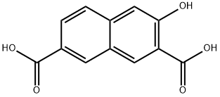 3-HYDROXY-2,7-NAPHTHALENEDICARBOXYLIC ACID Structure