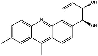 TRANS-3,4-DIHYDRO-3,4-DIHYDROXY-7,9-DIMETHYLBENZ[C]ACRIDINE Structure