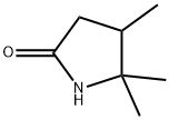 4,5,5-triMethyl-2-Pyrrolidinone 구조식 이미지