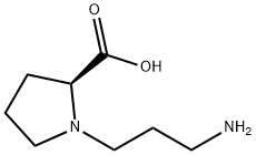 L-프롤린,1-(3-아미노프로필)-(9CI) 구조식 이미지