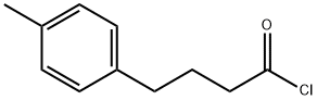 Benzenebutanoyl chloride, 4-Methyl- 구조식 이미지