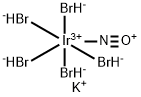 potassium pentabromonitrosyliridate Structure