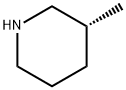 (R)-(-)-3-메틸피페리딘 구조식 이미지