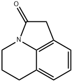 1, 2, 3, 4, 5, 6-HEXAHYDROPYRROLO [3,2,1-I,J] QUINOLONE-2 Structure