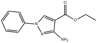 ethyl 3-aMino-1-phenyl-1H-pyrazole-4-carboxylate 구조식 이미지