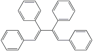 (1Z,3Z)-1,2,3,4-테트라페닐-1,3-부타디엔 구조식 이미지