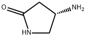 2-피롤리디논,4-아미노-,(4S)-(9CI) 구조식 이미지