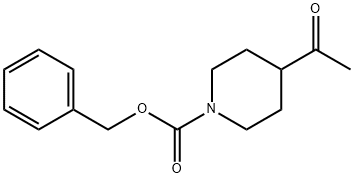 benzyl 4-acetylpiperidine-1-carboxylate Structure