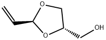 트랜스-2-비닐-1,3-디옥솔란-4-메탄올 구조식 이미지