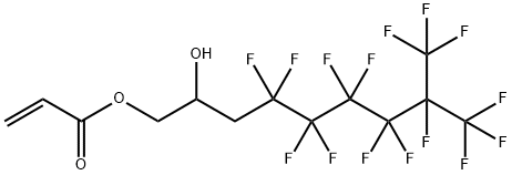 3-(PERFLUORO-5-METHYLHEXYL)-2-HYDROXYPROPYL ACRYLATE Structure