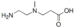 beta-Alanine, N-(2-aminoethyl)-N-methyl- (9CI) Structure