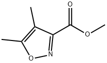 3-이속사졸카르복실산,4,5-디메틸-,메틸에스테르(9CI) 구조식 이미지