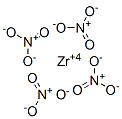 nitric acid, zirconium salt Structure