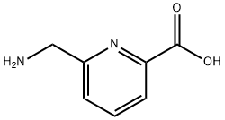 2-피리딘카르복실산,6-(아미노메틸)-(9CI) 구조식 이미지