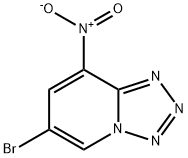 6-Bromo-8-nitrotetrazolo[1,5-a]pyridine 구조식 이미지