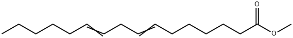 7,10-Hexadecadienoic acid methyl ester Structure