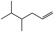 4,5-DIMETHYL-1-헥센 구조식 이미지