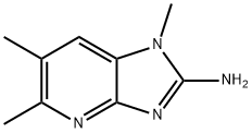 2-AMINO-1,5,6-TRIMETHYLIMIDAZO(4,5-B)PYRIDINE Structure