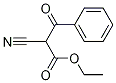 Ethyl benzoylcyanoacetate Structure