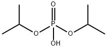 diisopropyl hydrogen phosphate  구조식 이미지