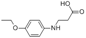B-알라닌,N-(P-에톡시페닐)- 구조식 이미지