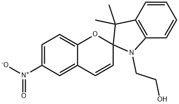 3',3'-Dimethyl-6-nitro-spiro[2H-1-benzopyran-2,2'-indoline]-1'-ethanol Structure