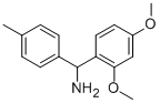2,4-DIMETHOXY-ALPHA-(4-METHYLPHENYL)-BENZENEMETHANAMINE Structure