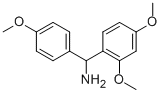 2,4,4'-TRIMETHOXYBENZHYDRYLAMINE Structure