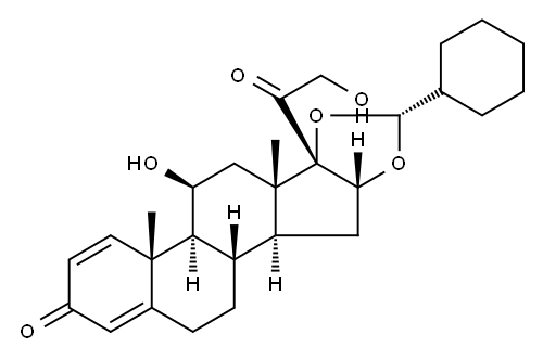 Desisobutyryl Ciclesonide Structure