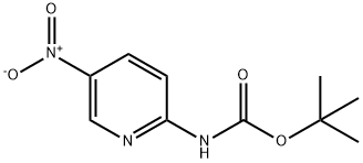 CARBAMIC ACID, (5-NITRO-2-PYRIDINYL)-, 1,1-DIMETHYLETHYL ESTER Structure