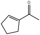 1-ACETYL-1-CYCLOPENTENE Structure