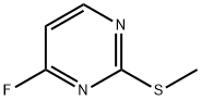 Pyrimidine, 4-fluoro-2-(methylthio)- (9CI) Structure