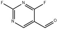 5-Pyrimidinecarboxaldehyde, 2,4-difluoro- (9CI) Structure