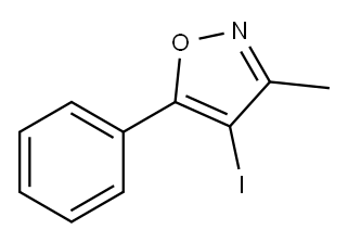 4-IODO-3-METHYL-5-PHENYLISOXAZOLE Structure