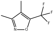 Isoxazole, 3,4-dimethyl-5-(trifluoromethyl)- (9CI) Structure