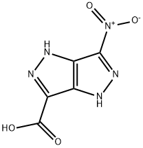 피라졸로[4,3-c]피라졸-3-카르복실산,1,4-디히드로-6-니트로-(9Cl) 구조식 이미지